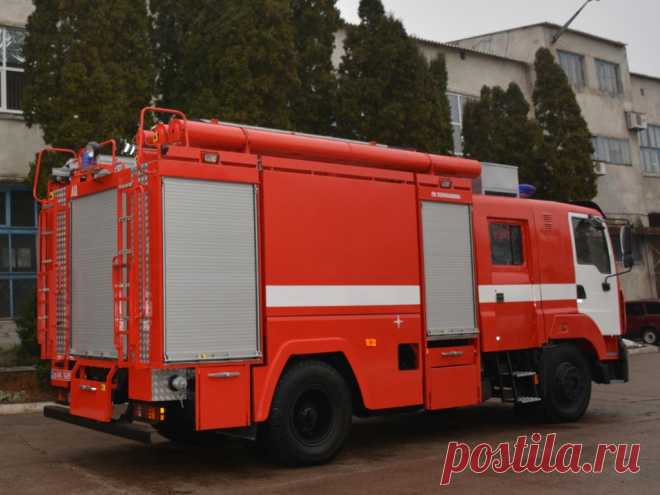 Авто КрАЗ-5401Н2 (АЦ-7-40): новая украинская пожарная автоцистерна - свежие новости Украины и мира
