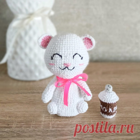 Милая кошечка амигуруми. Схемы и описания для вязания игрушек крючком! Бесплатный мастер-класс от Анны @dreams.anni69 по вязанию милой кошечки крючком. Высота вязаной игрушки примерно 13 см. Для изготовления такой маленьк…
