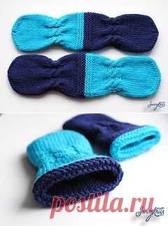 Малышовые варежки - Sunnyknits