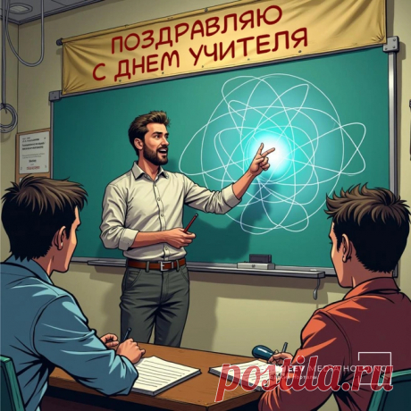 Открытки на День учителя — 2024: красивые поздравления в картинках - 3 октября 2024 - Е1.ру