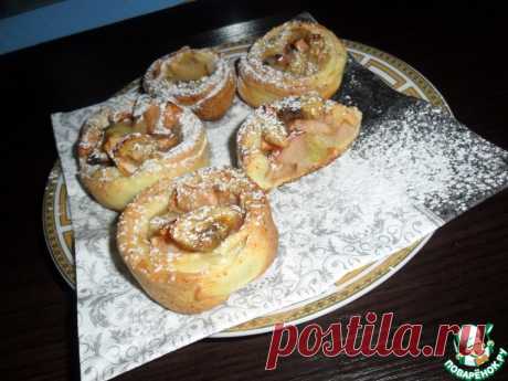 Творожные лукошки Кулинарный рецепт