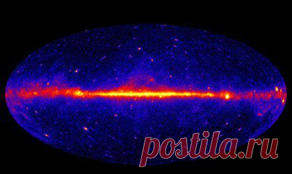 Гамма-излучение из карликовой галактики может рассказать о темной материи / Интересный космос