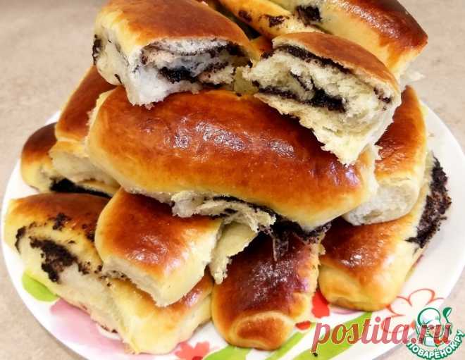 Булочки с маком из дрожжевого теста – кулинарный рецепт