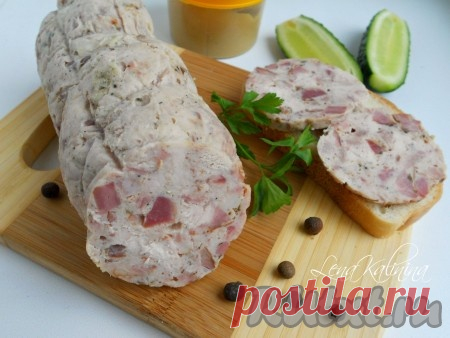 Галантин из курицы - из разряда "язык проглотишь"