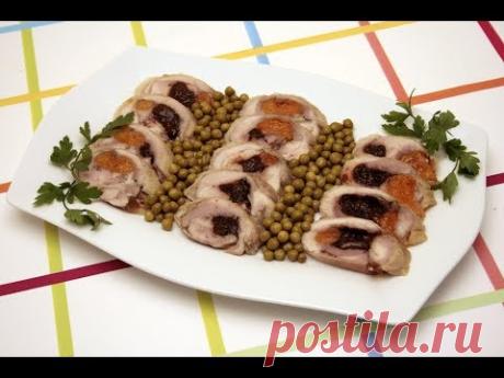 ОБАЛДЕННЫЙ РУЛЕТ ИЗ КУРИНЫХ ОКОРОЧКОВ.  Домашний ресторан®