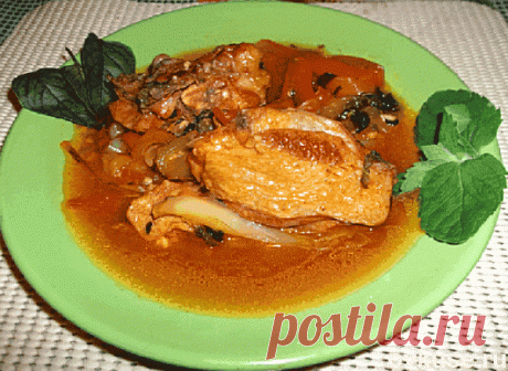 Обалденное рагу из курицы – рестораны отдыхают!