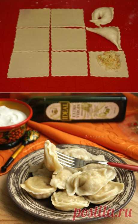 Ушки с кислой капустой