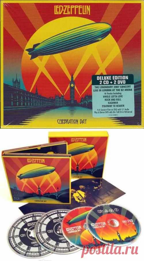 Led Zeppelin - Celebration Day: 02 Arena, London, 10.12.2007 (2CD) 2012