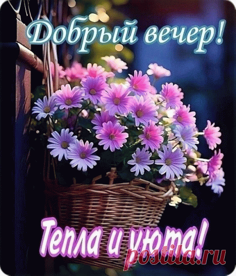 Добрый вечер! Тепла и уюта!