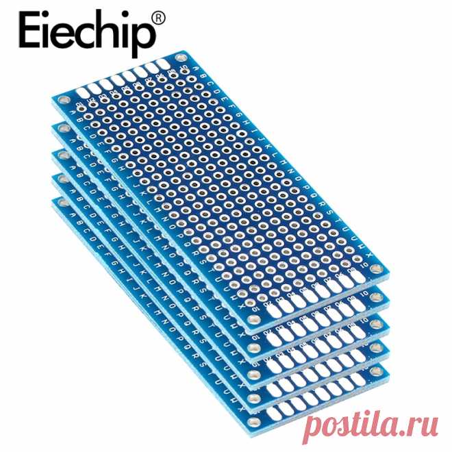 US $1.99 30% СКИДКА|10 шт. электронная печатная плата 3x7 см Diy универсальная печатная плата 3*7 см двухсторонняя печатная плата для прототипирования PCB для Arduino медная пластина-in Двусторонняя печатная плата from Электронные компоненты и принадлежности on AliExpress  Покупай умнее, живи веселее! Aliexpress.com