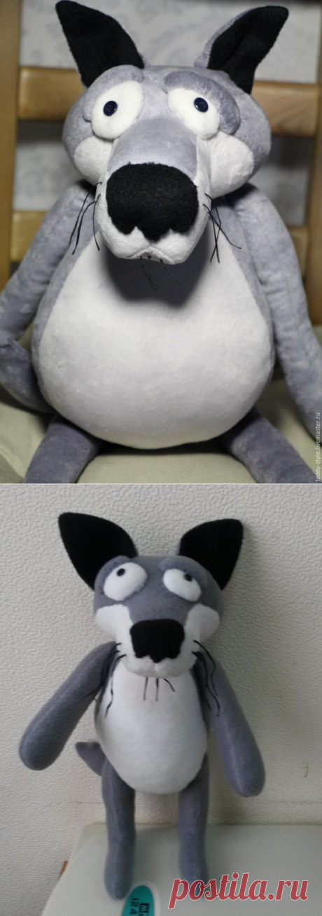 Шьем волка по мотивам мультфильма «Жил был пёс» - Ярмарка Мастеров - ручная работа, handmade