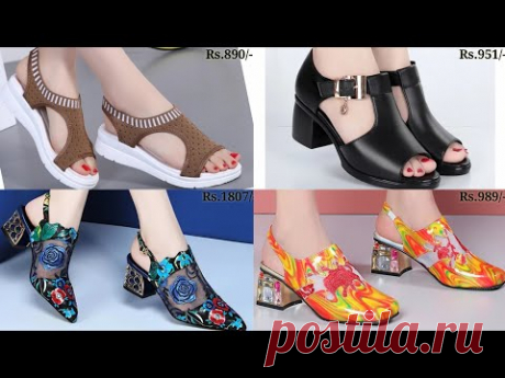 MOST POPULAR GORGEOUS FOOTWEAR DESIGN SHOES SANDALS COLLECTION FOR WOMENS