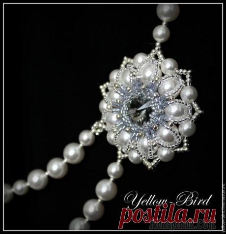 Создание декоративного элемента из бисера и бусин Со слов автора. Это первый мой мастер-класс, поэтому я решила сделать его максимально подробным и, надеюсь, понятным.
Мне самой очень нравится элемент, созданием которого мы займемся в данном мастер-к...