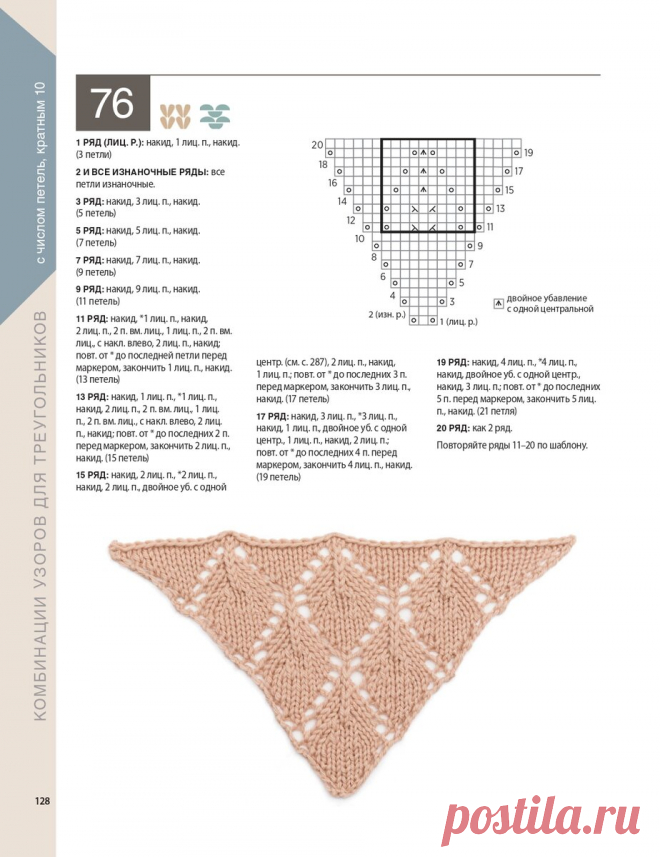 Интересная методика создания схем для шалей по книге Мелиссы Липман. Конструктор для начинающих и опытных вязальщиц | Сундучок с подарками | Дзен