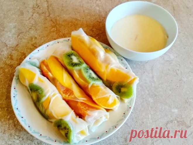 Роллы - Вкусно с Любовью - медиаплатформа МирТесен Фруктовые спринг-роллы Это не те роллы, которые делают в псевдо японских харчевнях типа 