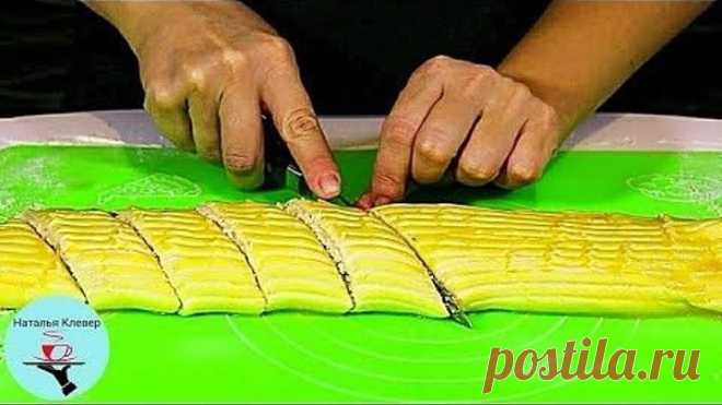 БЕЗ ВОЗНИ С ТЕСТОМ! Вкуснейшая ВЫПЕЧКА к чаю без замеса теста!