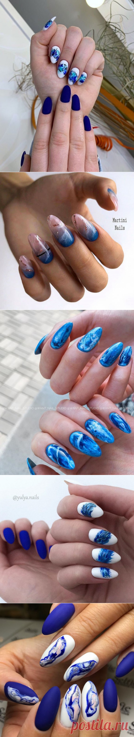 Море на ногтях — летний тренд, завоевавший сердца (+130 фото) | Новости моды