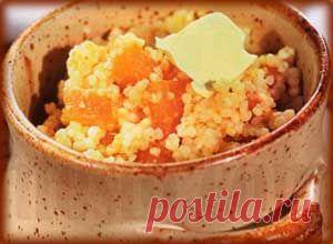 Рецепт приготовления пшенной каши с тыквой