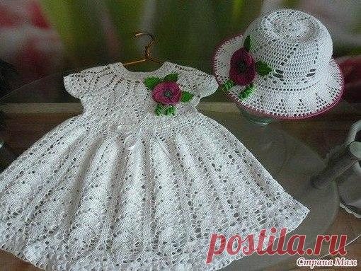 Комплект для маленькой принцессы

Текст автора (Маман Ира):
Нитки анна твист, крючок 2. белое вязала сосо, ушло около 5 моточков
ВНИМАНИЕ-В 16 И 18 РЯДУ ВЯЗАТЬ ПО 4 в. п. МЕЖДУ пучками из 3-х ст. с накидом
Показать полностью…