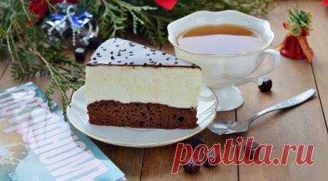 Торт-суфле на брауни