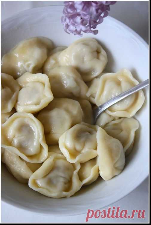 Вкуснейшее универсальное заварное тесто для вареников, пельменей, поз, чебуреков...