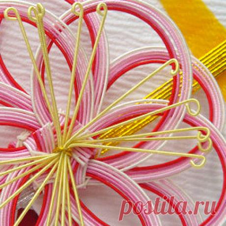 Мизухики — искусство плетения из спрессованных бумажных трубочек — Рукоделие