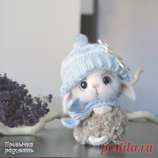 Купить ПИ - серый, привычка радовать, Алейникова Александра, мышка, мышка игрушка, мышка тедди