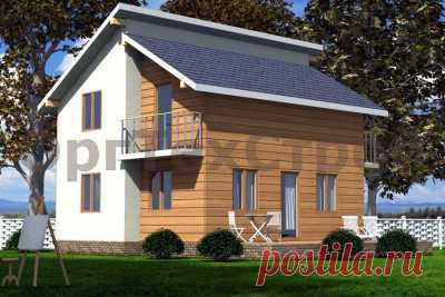 Проект дома Эдельвейс - Канадские дома ОргТехСтрой