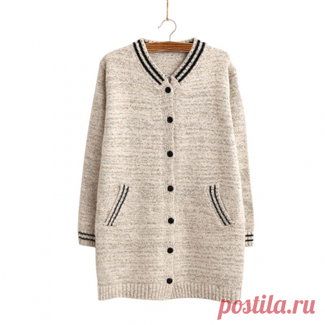 Cardigans Picture - More Detailed Picture about 2015 Autumn New Korean version of long sleeve O neck cardigan sweater female coat 4299 Picture in Cardigans from SHANGHAI EDS ENTERPRISE CO.,LTD | Aliexpress.com | Alibaba Group