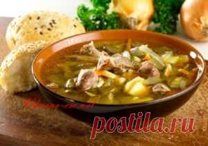 Рецепт рассольника с перловкой