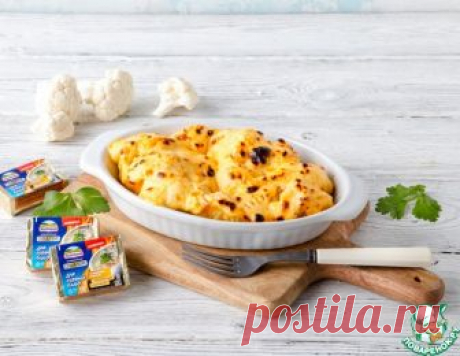 Цветная капуста, запеченная с сыром – кулинарный рецепт