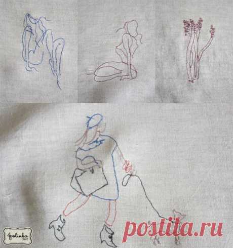 Иглой по холсту (мастер-класс) / Материалы, техники и инструменты / Модный сайт о стильной переделке одежды и интерьера