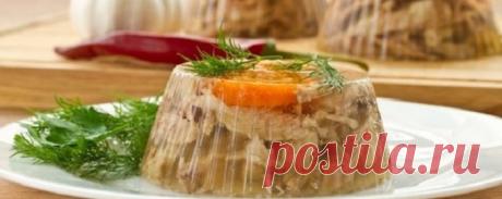 Куриный холодец: пошаговый рецепт приготовления с фото