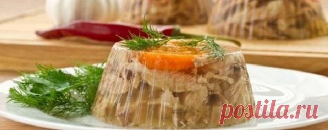 Куриный холодец: пошаговый рецепт приготовления с фото