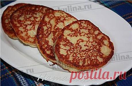Капустные оладьи (постные)