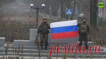 Бойцы ВС России развернули триколор в центре освобождённого Красноармейска. Бойцы армии России развернули триколор в центре освобождённого Красноармейска (Покровска) в ДНР. Читать далее