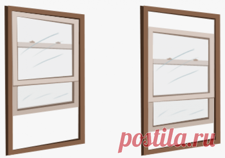 Преимущества и недостатки английских и американских подъемных окон