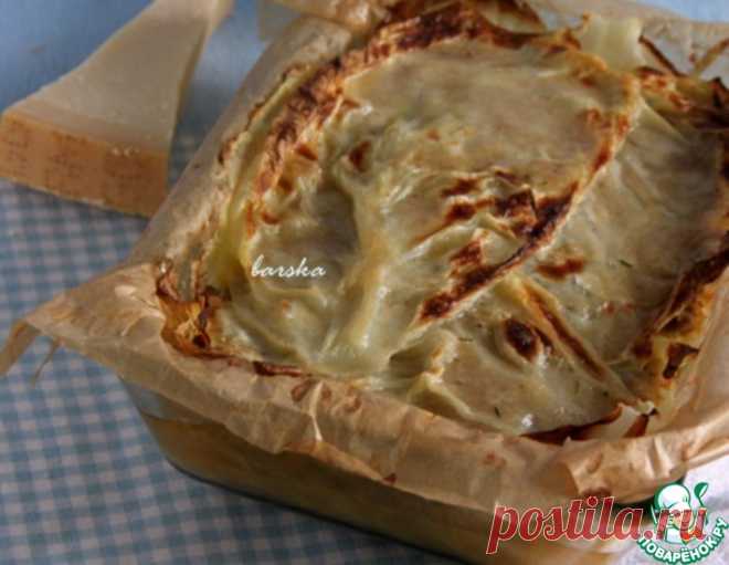 Капустная лазанья диабетическая – кулинарный рецепт