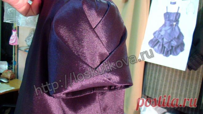 Моделирование рукава «фонарик». Дизайнерская драпировка. Продолжение конкурса и кроссворд №2.