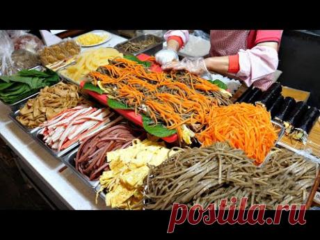 Замечательно!!! Дешевая, но вкусная еда - ТОП 5 / Корейская уличная еда