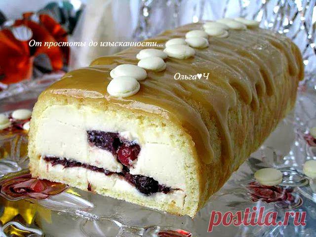 От простоты до изысканности...: Карамельное рождественское полено