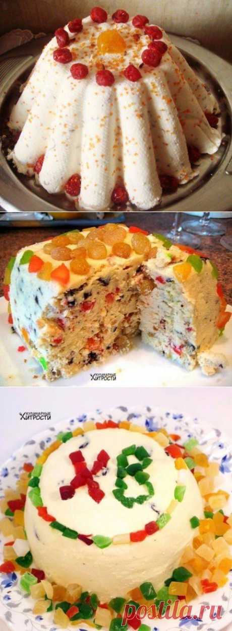 ЛУЧШИЕ ТВОРОЖНЫЕ ПАСХИ: 5 рецептов - Вкусные рецепты