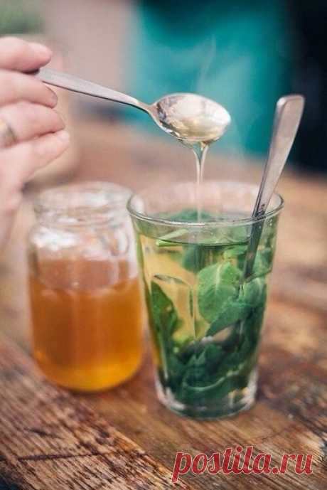 Мятный чай для похудения.