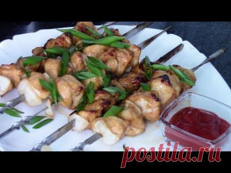 КУРИНЫЕ  ШАШЛЫЧКИ  ЯКИТОРИ - ароматные, нежные, сочные, мягкие и такие вкусные !