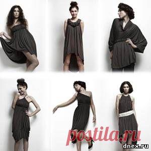 Как сшить платье-трансформер. Выкройка - 27 Сентября 2010 - Позитивная страна развлечений - Самое интересное в сети!