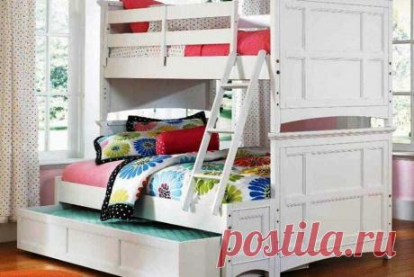 Дизайн детской с двухъярусной кроватью для девочек или мальчиков | Дизайн и Фото | Яндекс Дзен
