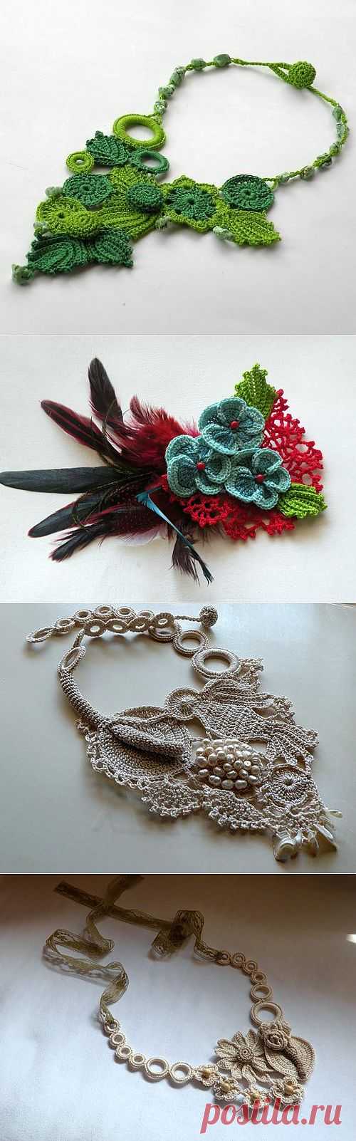 Вязанные украшения Daintycrochetbyaly. - Ярмарка Мастеров - ручная работа, handmade (Маришка Садыкова)
