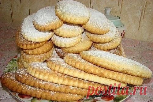 Запись на стене Молочные коржики из детства с ванилью400 г муки200 г сахара100 г маргарина80 мл молока10 г разрыхлителя1 яйцо1 ч.л. ванилинаПриготовление:Размягченный маргарин взбить с сахаром, яйцом и молоком.Добавить в жидкую массу ванилин, разрыхлитель и мук..
