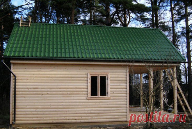 Отделка бани снаружи своими руками – сайдингом или блок-хаусом? | Сделай Сам на YaProfi.Net