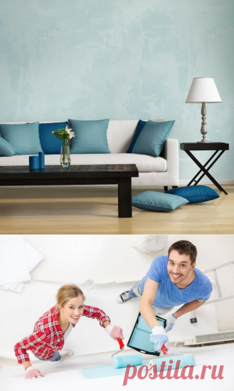 Работа с декоративной штукатуркой — Роскошь и уют